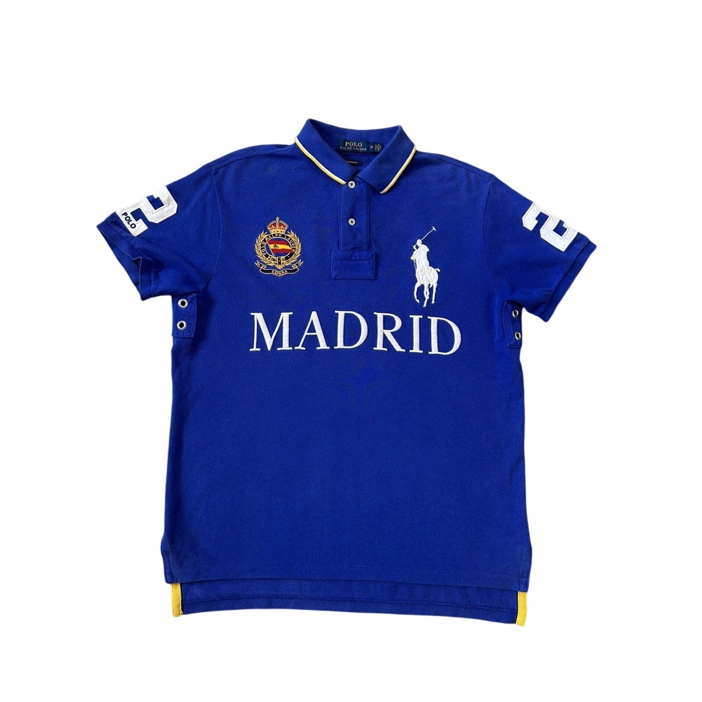 Chief Keef Polo Ralph Lauren Madrid blue big pony shirt