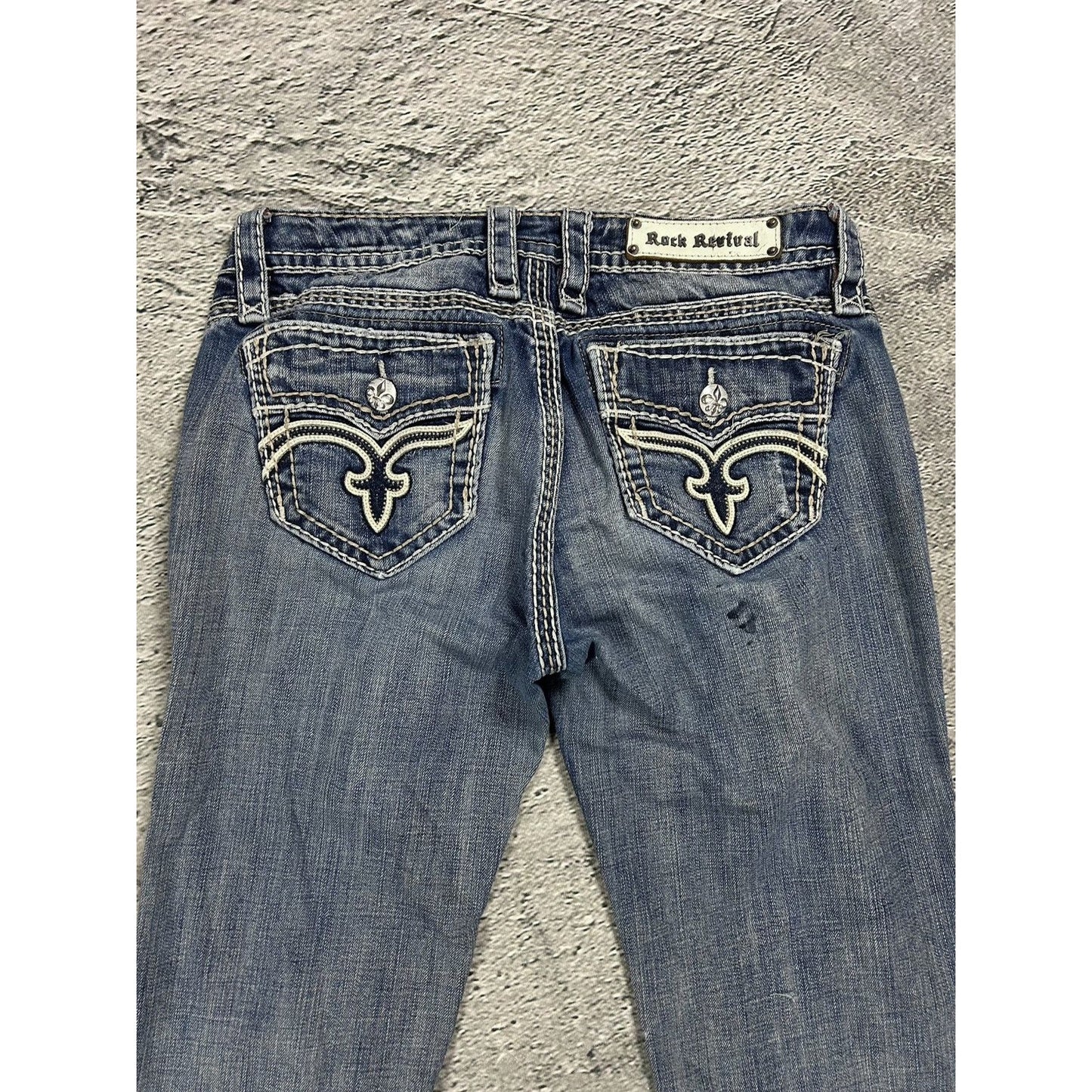 Rock Revival vintage blue jeans Y2K bootcut