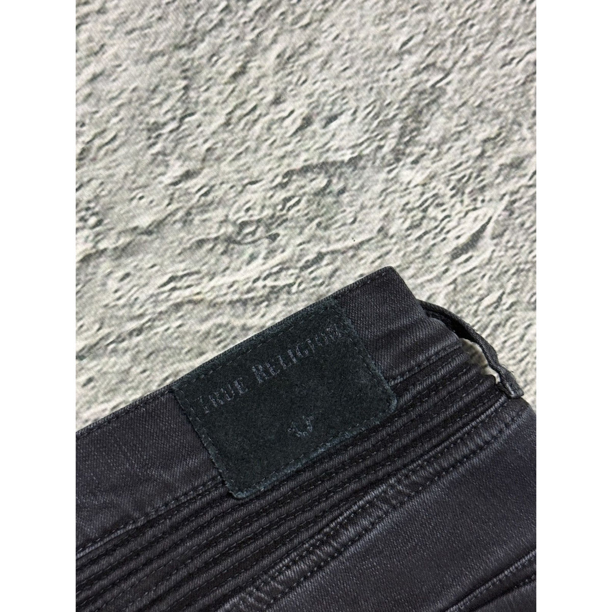 True Religion jeans biker rocco washed Y2K slim skinny