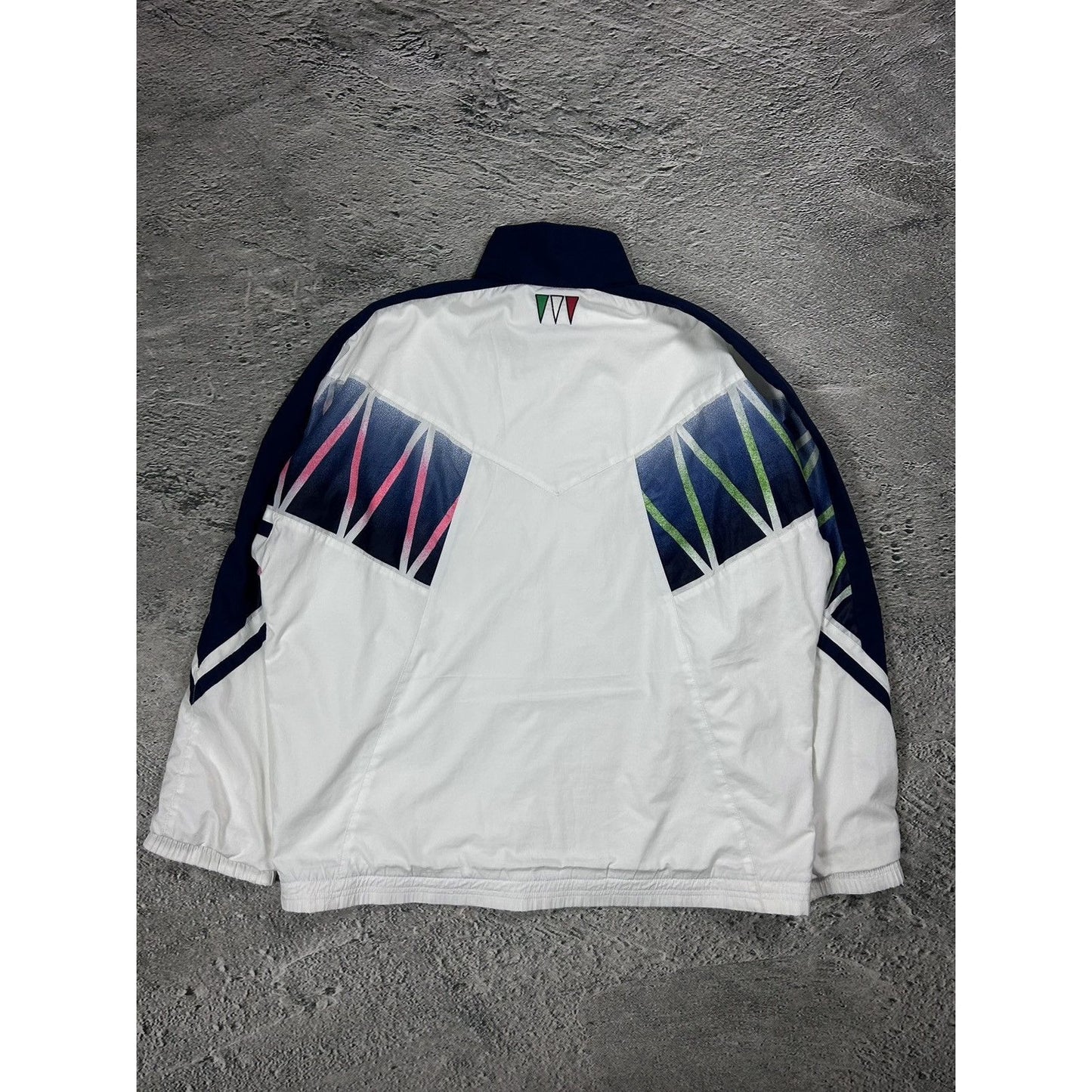 Diadora Italy vintage Track Jacket white 90s