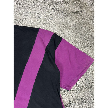 Puma vintage t-shirt 90s purple black big logo
