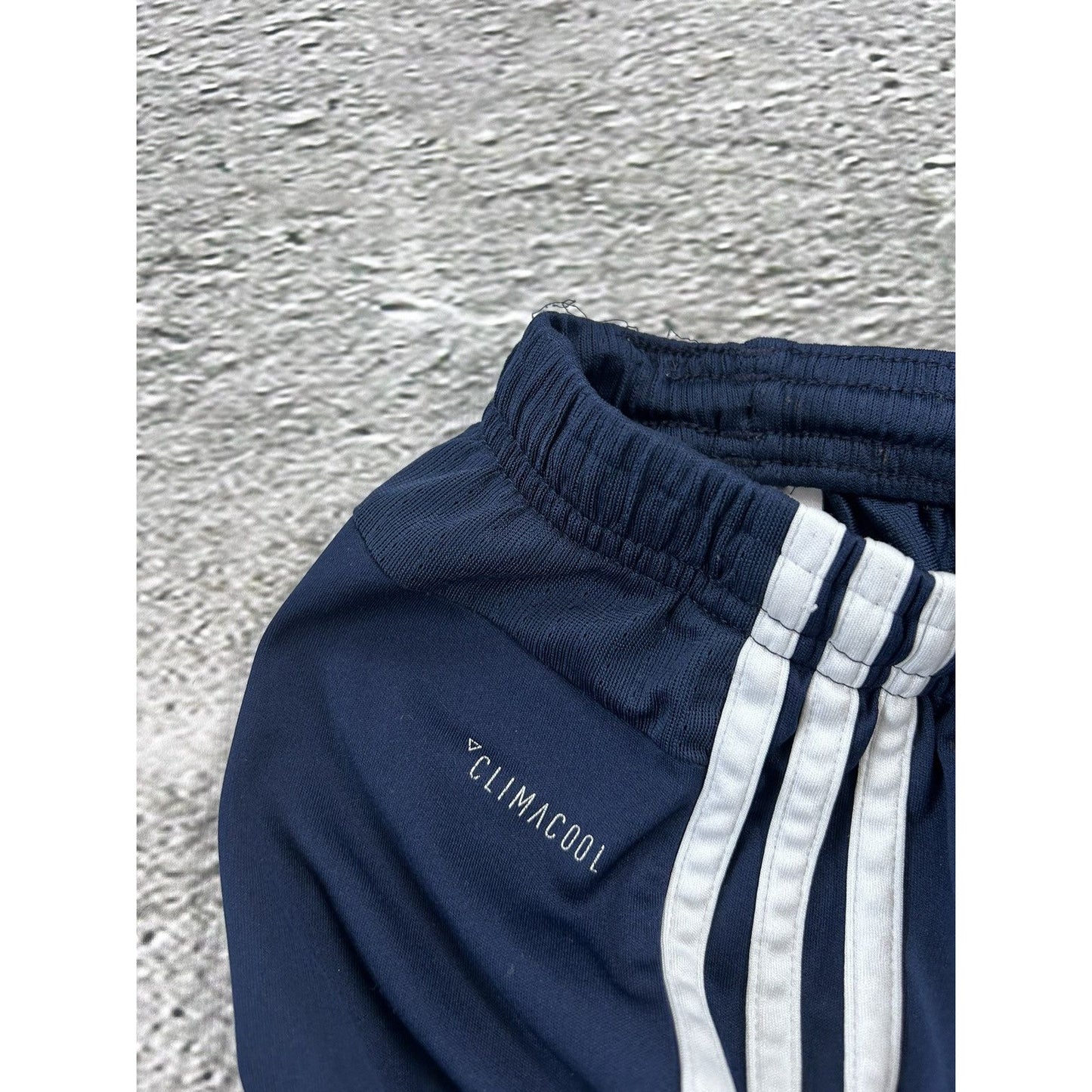 Adidas Bayern Munich navy shorts track pants drill Y2K