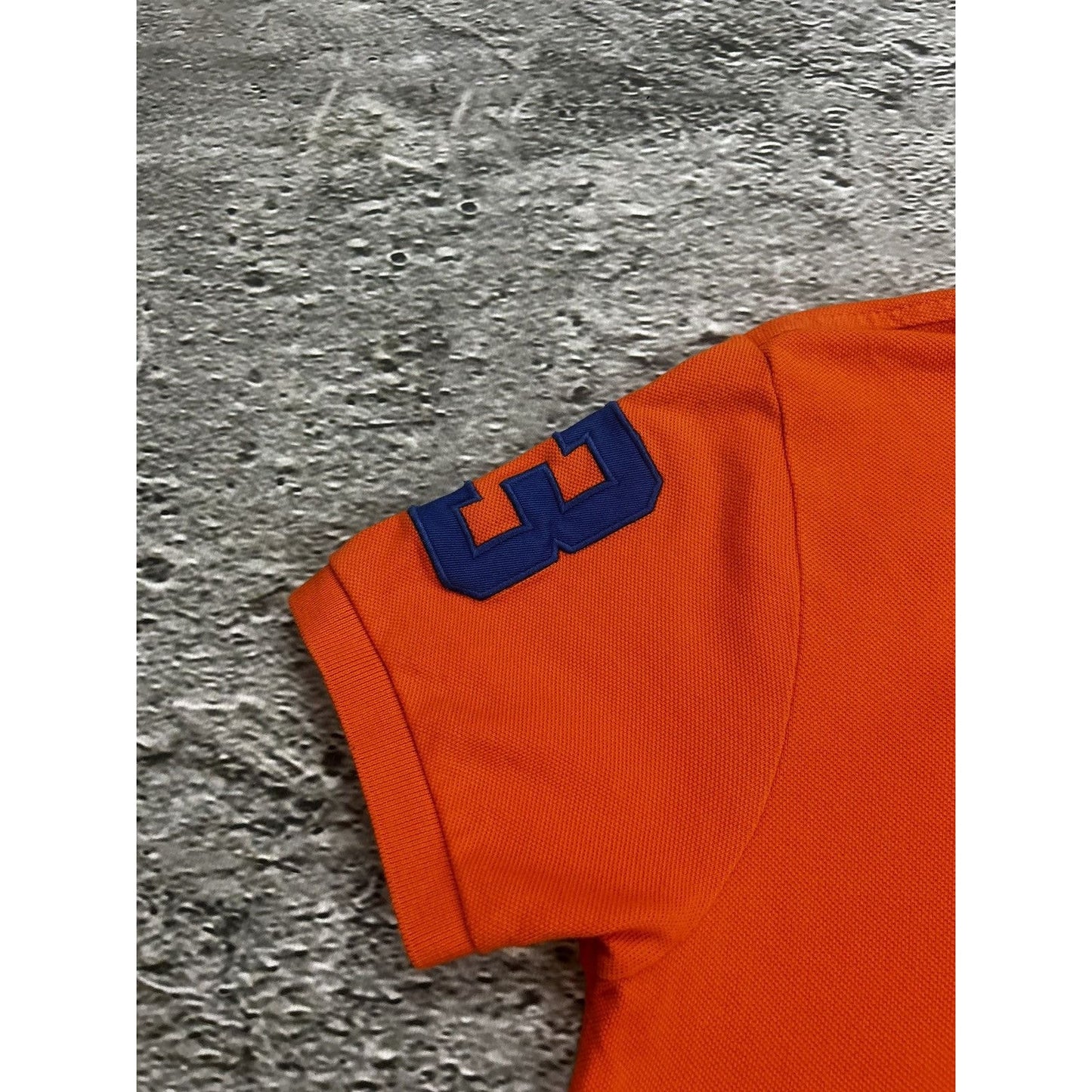 Chief Keef Polo Ralph Lauren orange big pony polo T-shirt