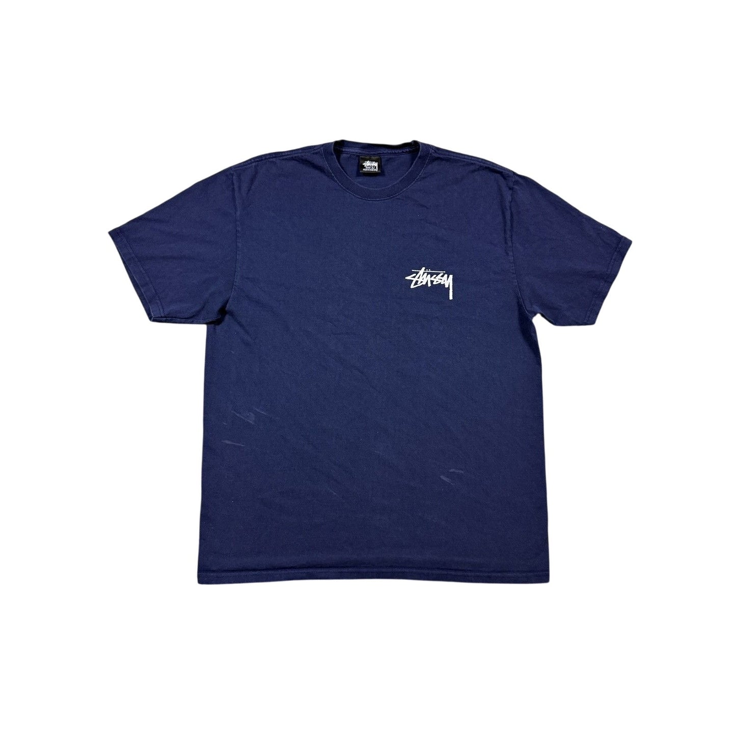 Stussy t-shirt navy vintage cherry