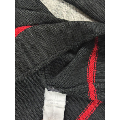 Dolce & Gabbana vintage sweater turtleneck big logo knit SKI