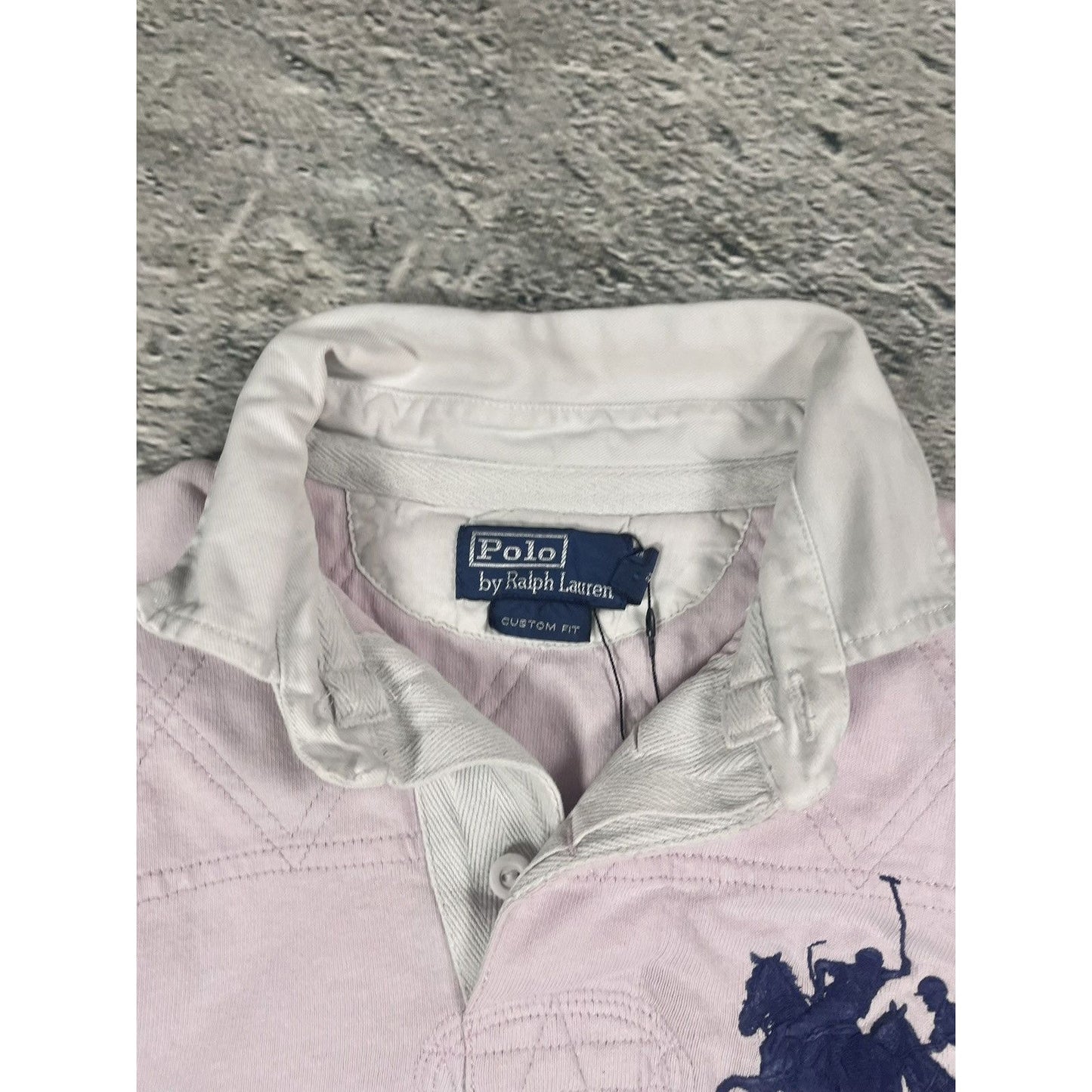 Chief Keef Polo Ralph Lauren vintage pink longsleeve