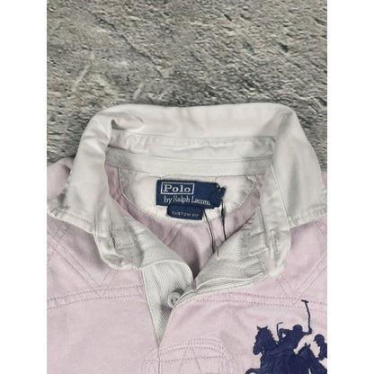 Chief Keef Polo Ralph Lauren vintage pink longsleeve