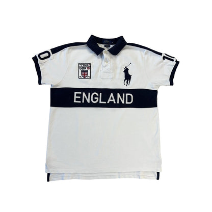 Chief Keef Polo Ralph Lauren England vintage white big pony