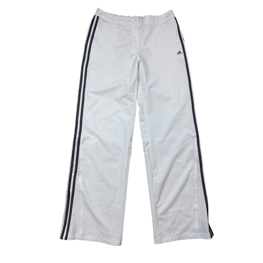 Adidas White vintage track pants baggy tiro clima365