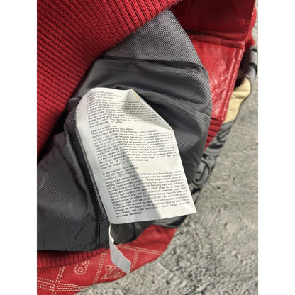 Pelle Pelle leather jacket red casino