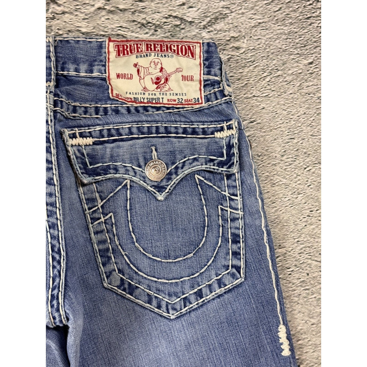 True Religion jeans vintage Billy denim pants bootcut