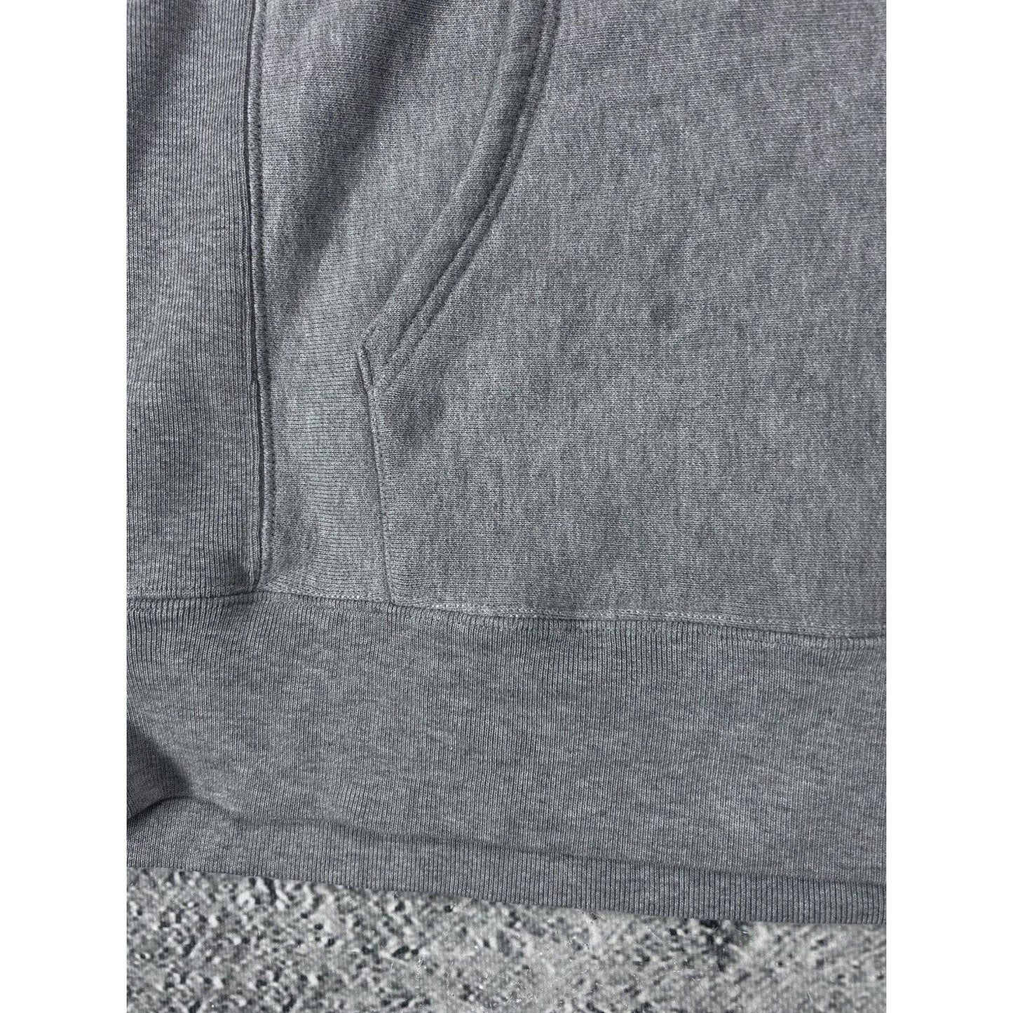 Gucci hoodie „The Face” box logo grey oversized sweatshirt