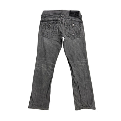 True Religion vintage grey jeans denim pants Ricky Y2K