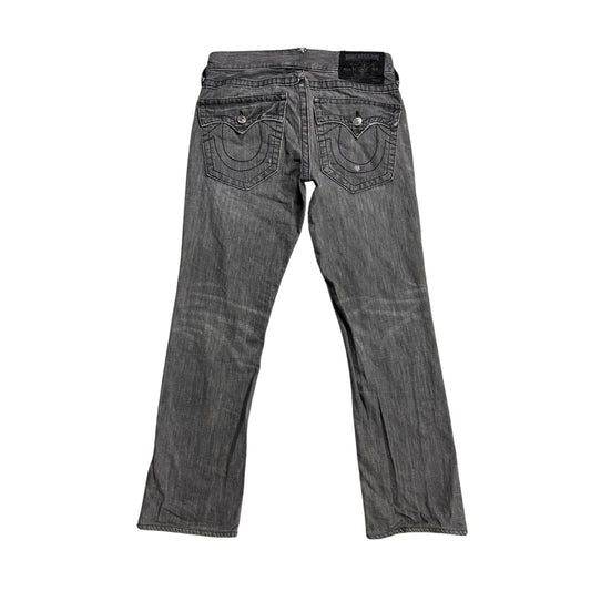 True Religion vintage grey jeans denim pants Ricky Y2K