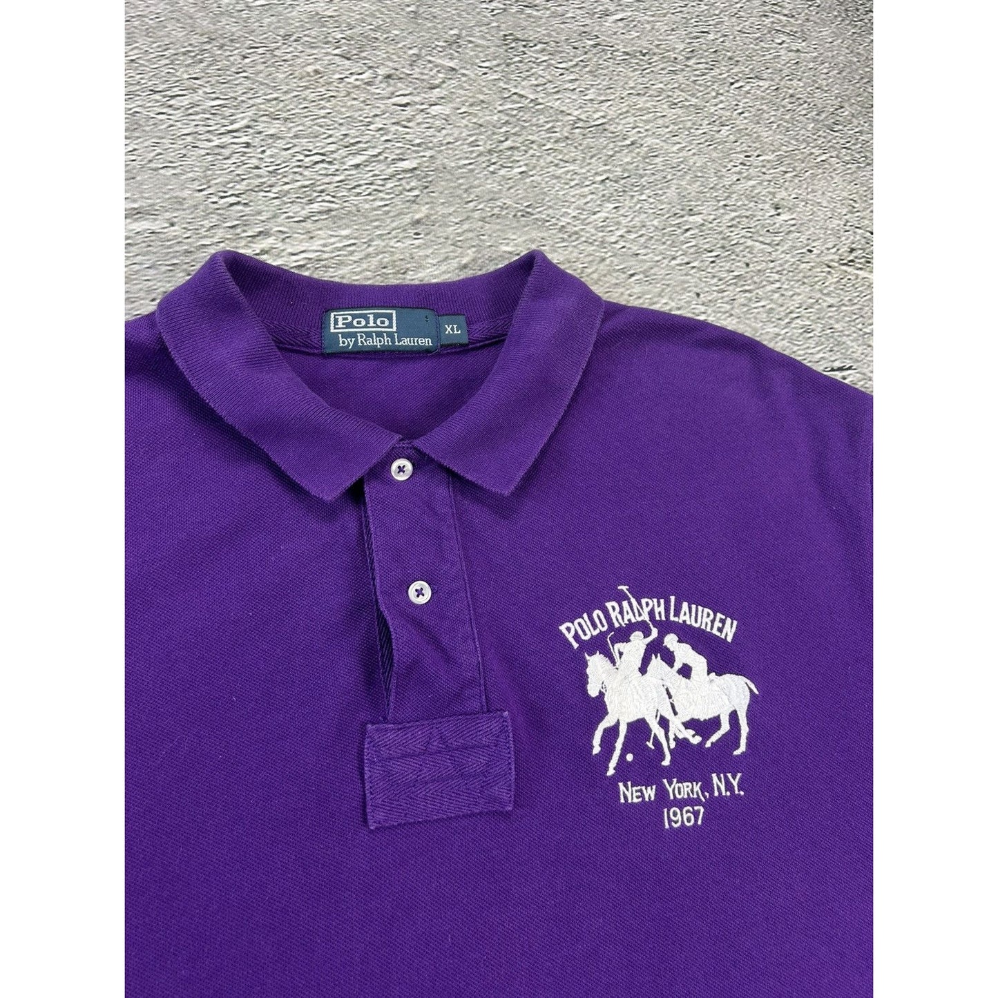 Chief Keef Polo Ralph Lauren vintage purple T-shirt Y2K