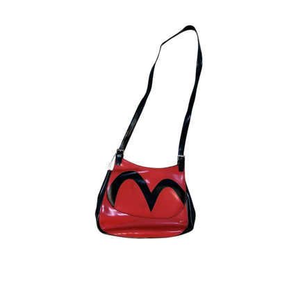 Evisu Donna bag red big logo seagull vintage