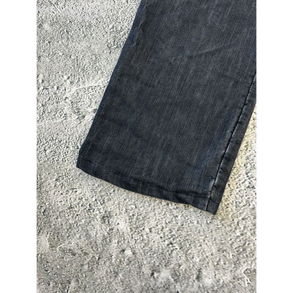 Y2K baggy jeans vintage black