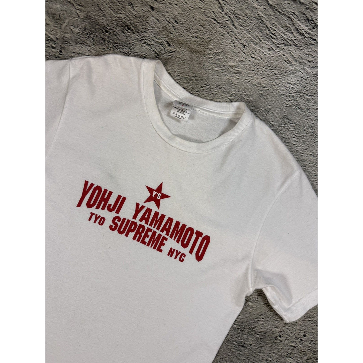 Supreme x Yohij Yamamoto Y’s Star t-shirt