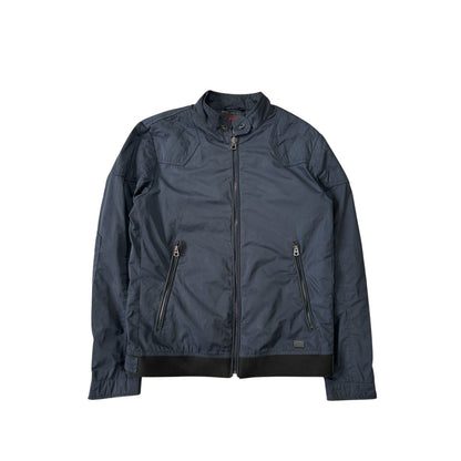 Diesel nylon jacket navy blue bomber vintage Y2K