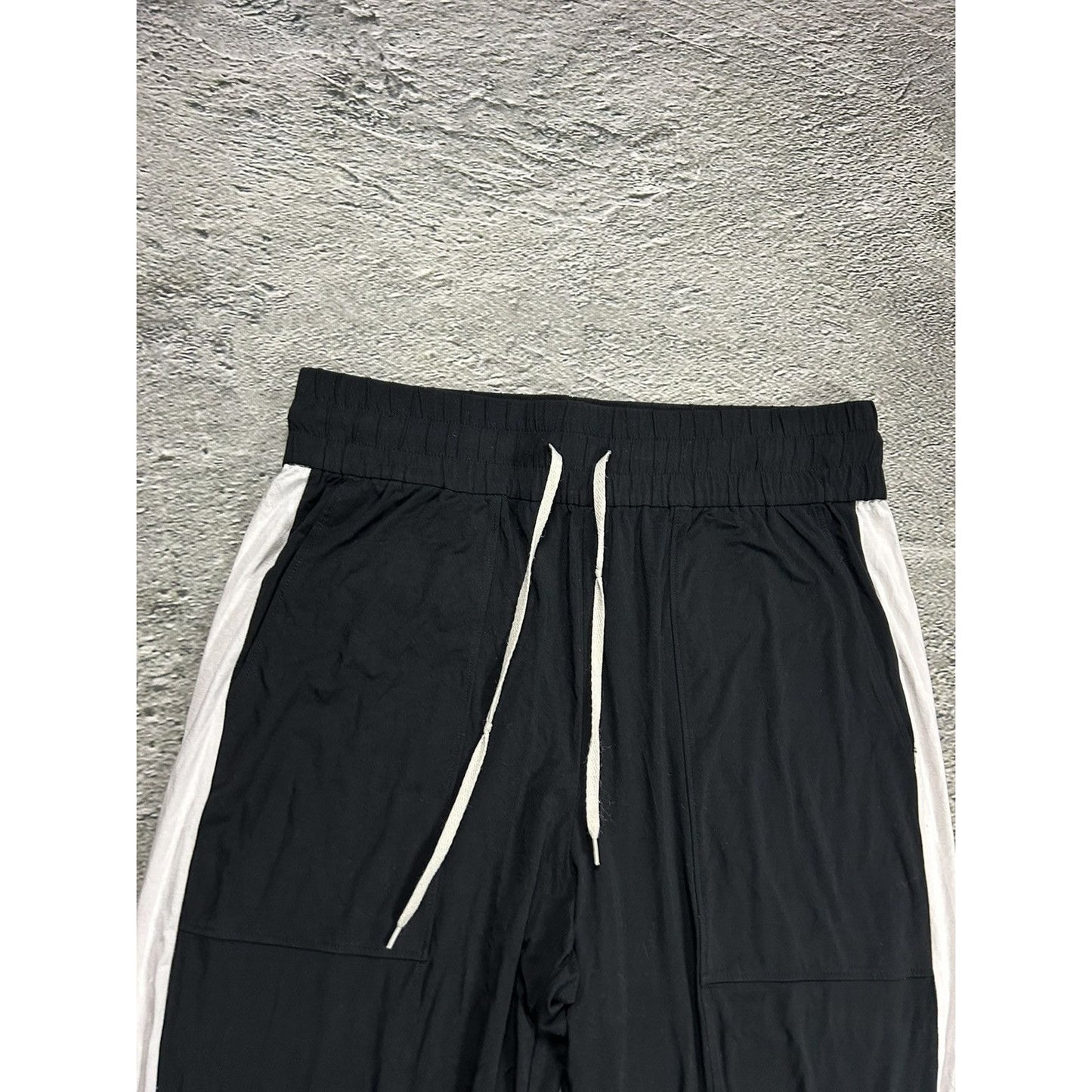 Helmut Lang sweat pants black and white