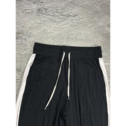 Helmut Lang sweat pants black and white