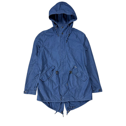 Carhartt coat jacket blue clash parka
