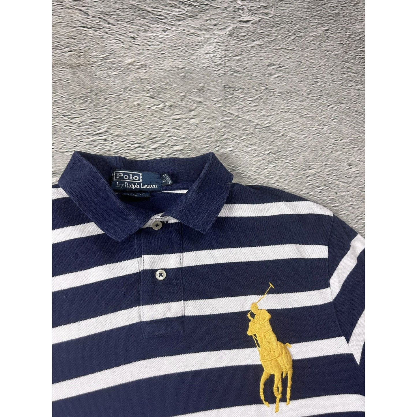 Chief Keef Polo Ralph Lauren T-shirt vintage blue striped