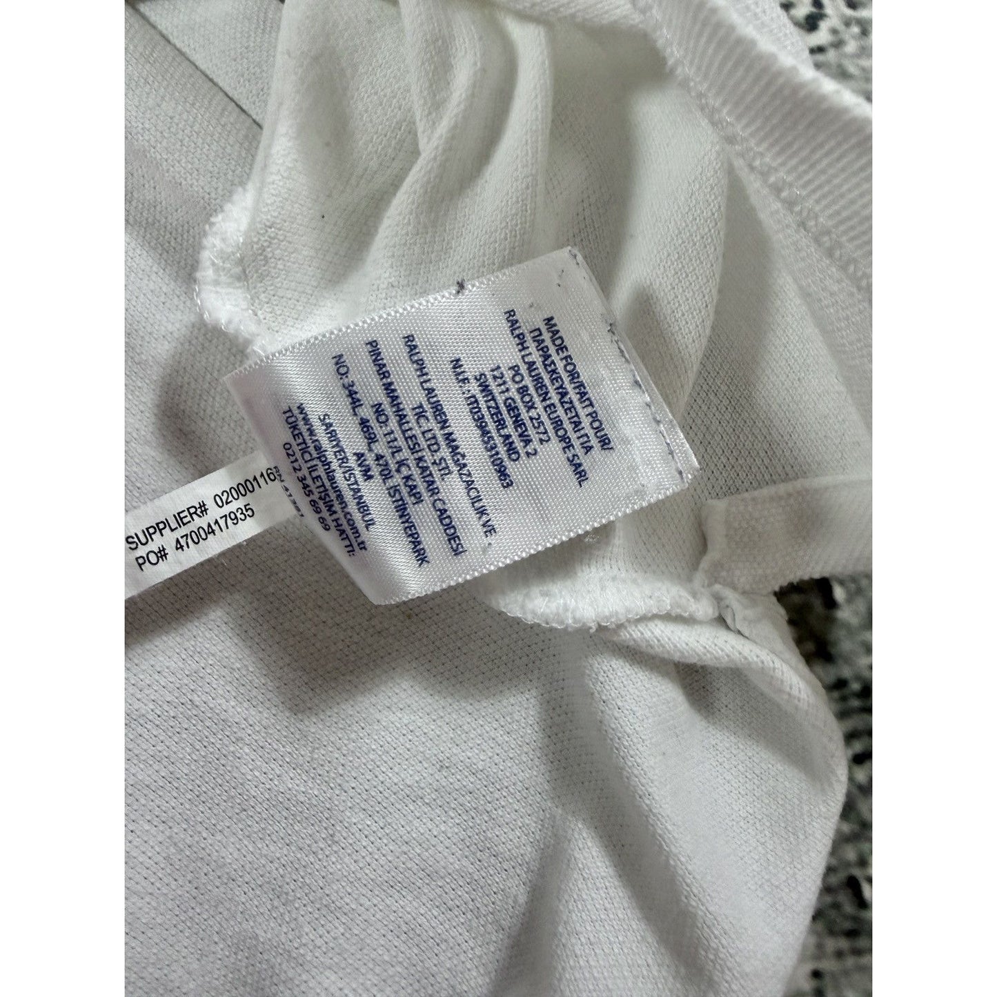 Chief Keef Polo Ralph Lauren white t-shirt big pony