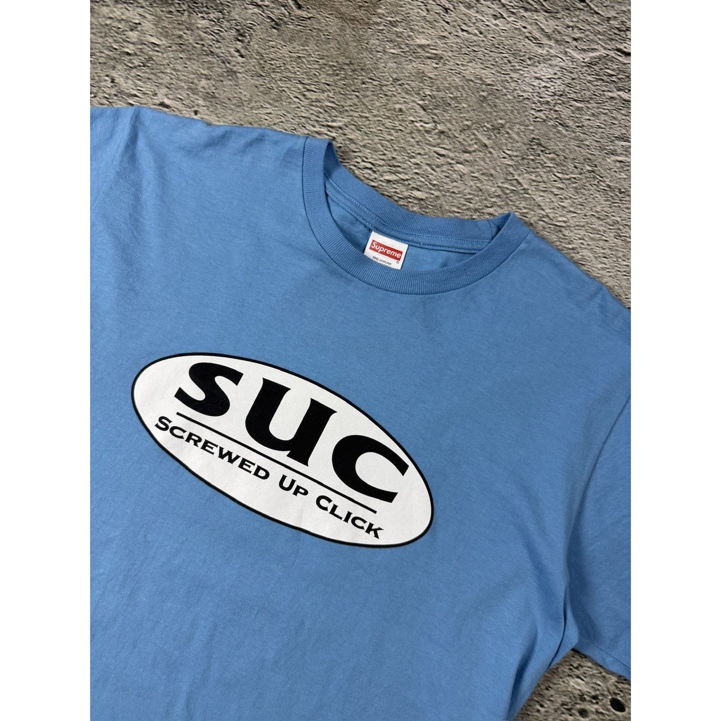 Supreme x DJ Screw SUC blue turquoise Screwed Up Click SS26