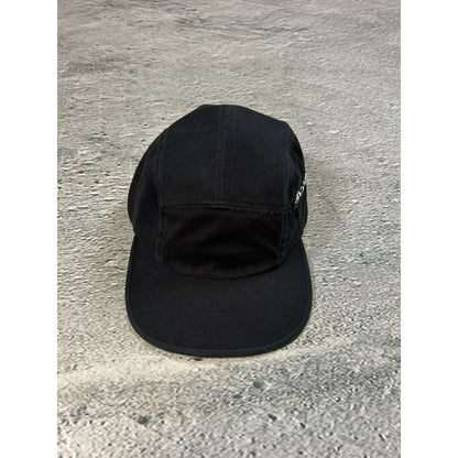 Supreme Side Zip Camp Cap Black SS26
