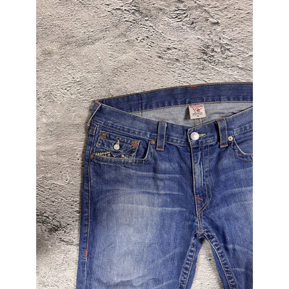 True Religion jeans vintage straight denim pants straight
