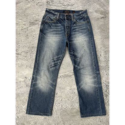 Ed Hardy Christian Audigier vintage jeans big logo pants