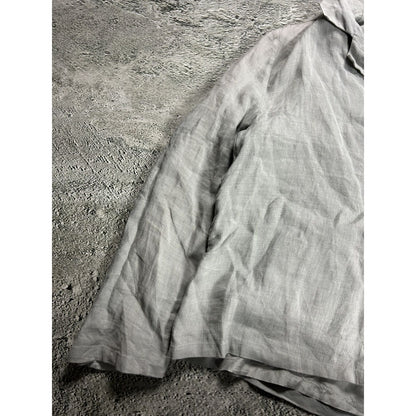 Rundholz Shirt Button-up grey with pockets