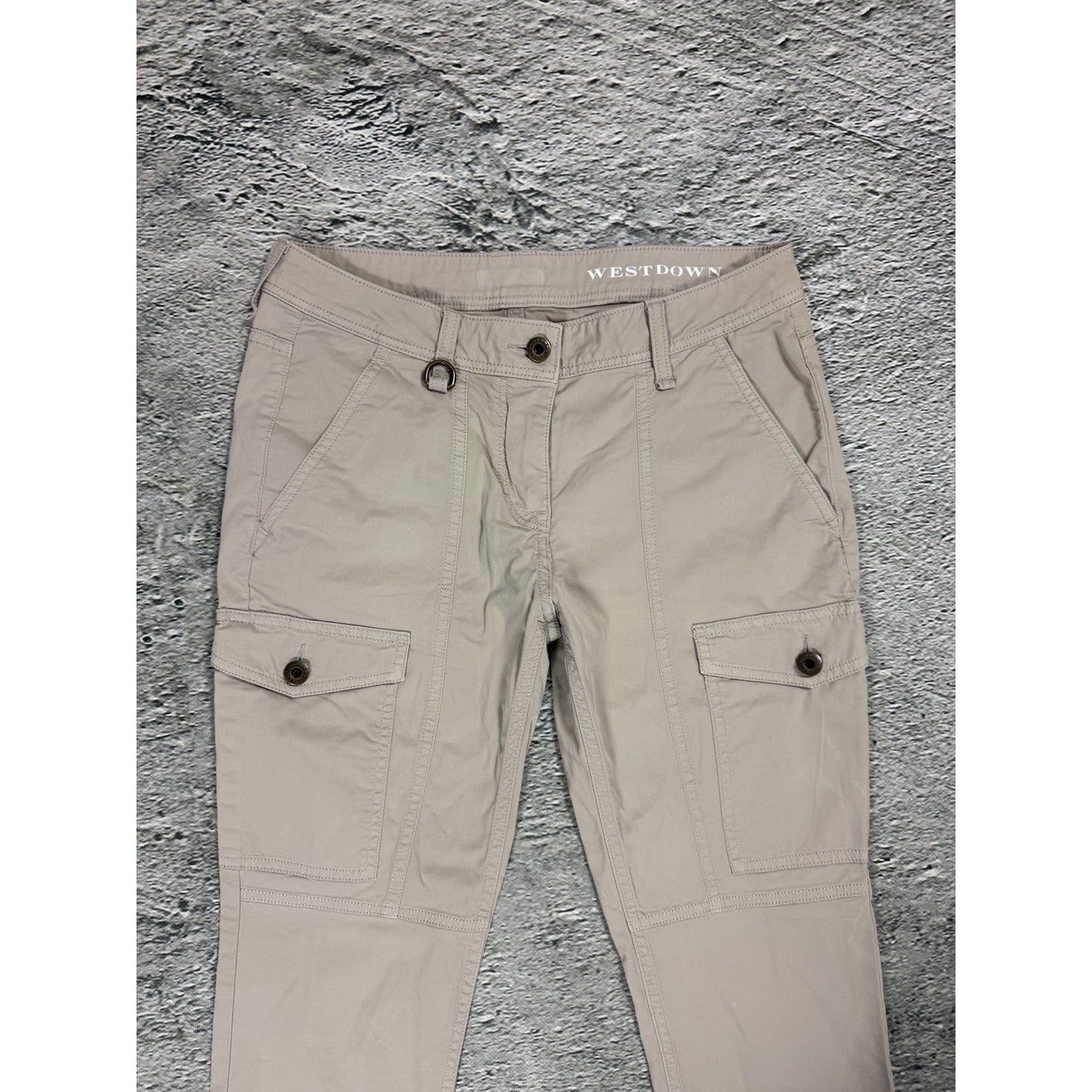 Burberry skinny cargo pants beige Brit