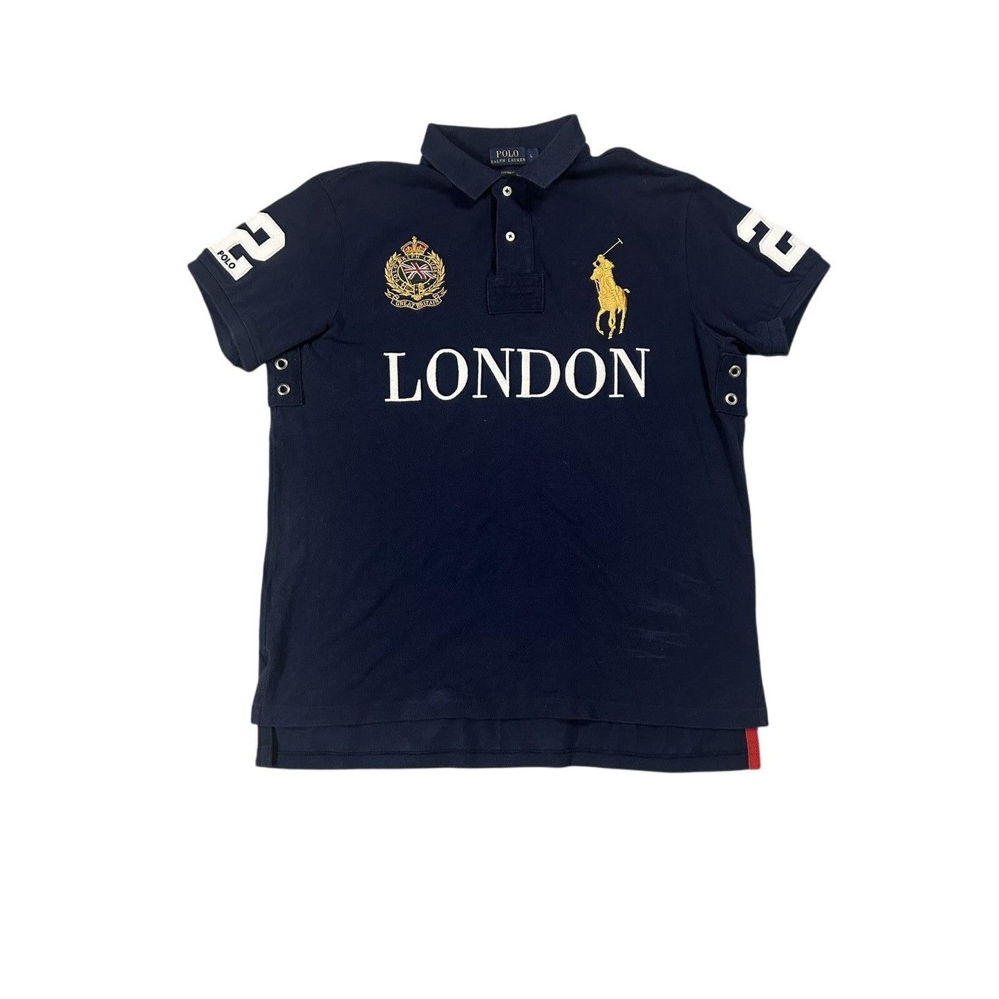 Chief Keef Polo Ralph Lauren London Polo T-shirt navy