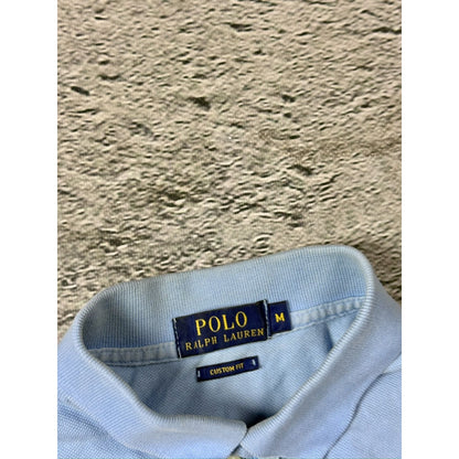 Chief Keef Polo Ralph Lauren T-shirt vintage baby blue navy