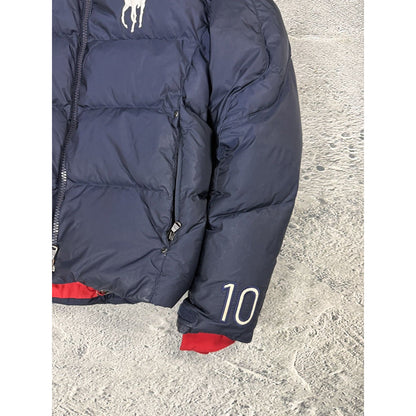 Chief Keef Polo Ralph Lauren vintage puffer vest black USA