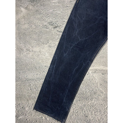 Evisu jeans daicock big logo red selvedge denim