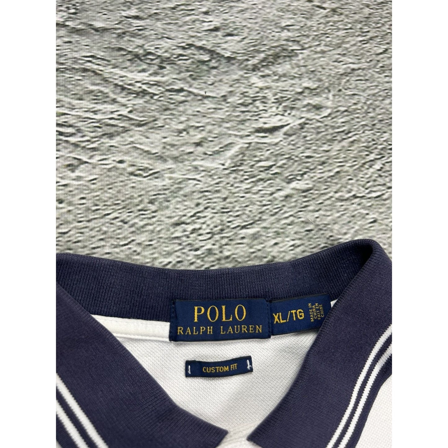 Chief Keef Polo Ralph Lauren USA vintage shirt white