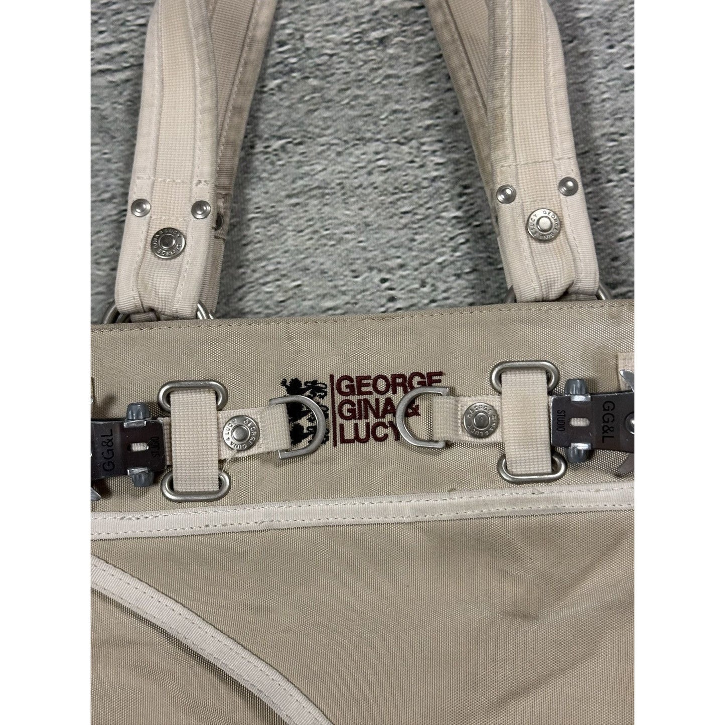 George Gina & Lucy bag Y2K beige GGL