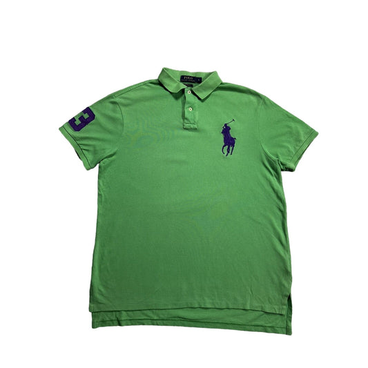 Chief Keef Polo Ralph Lauren T-shirt big pony green purple