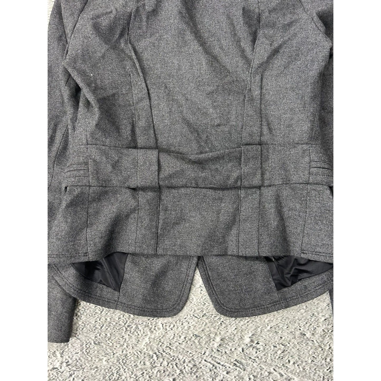 Plein Sud Jeanius Wool Blazer grey