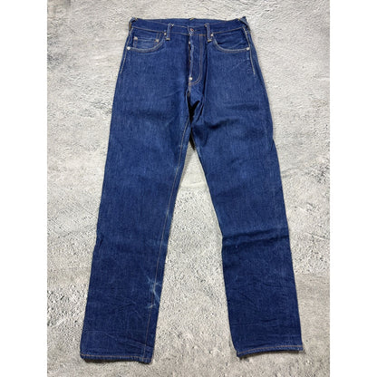 Evisu jeans daicock camo big logo hand painted Y2K