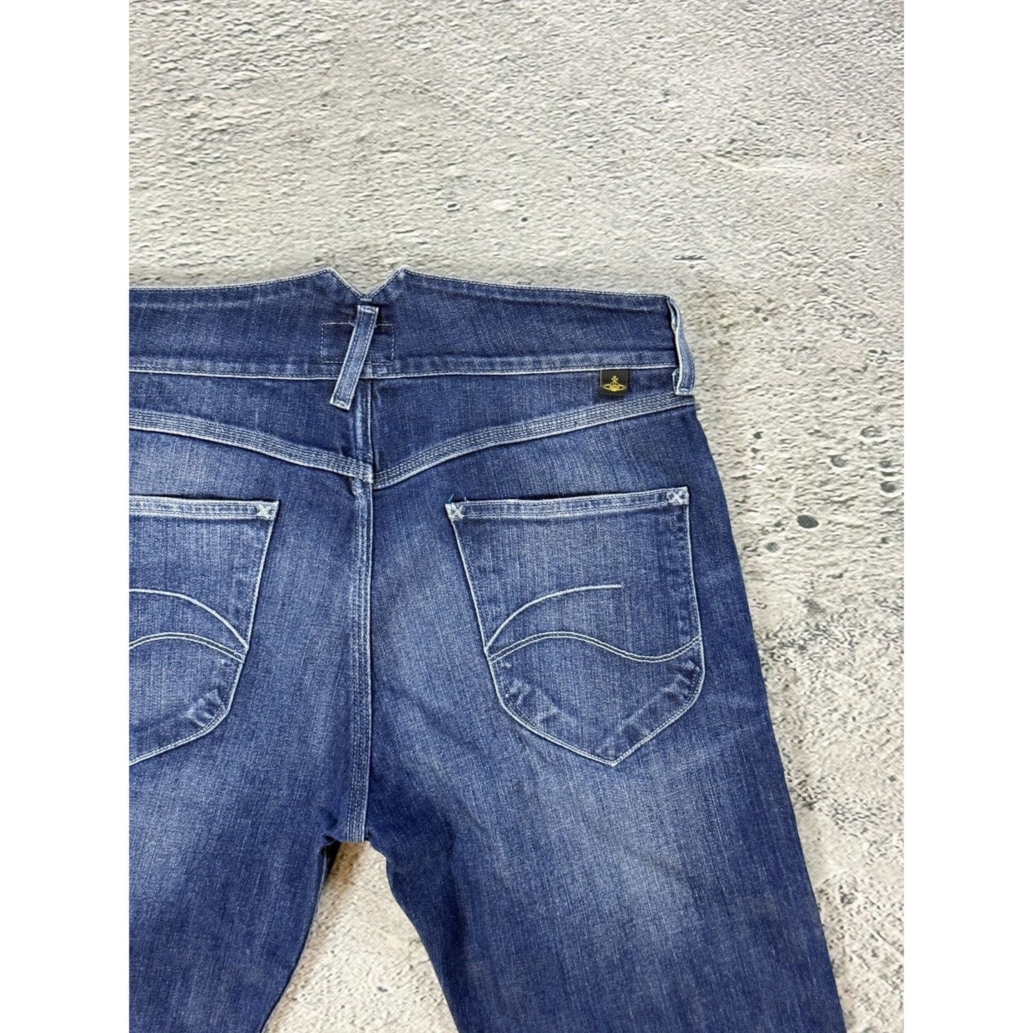 Vivienne Westwood x Lee jorts Denim Rock n' Roll Shorts