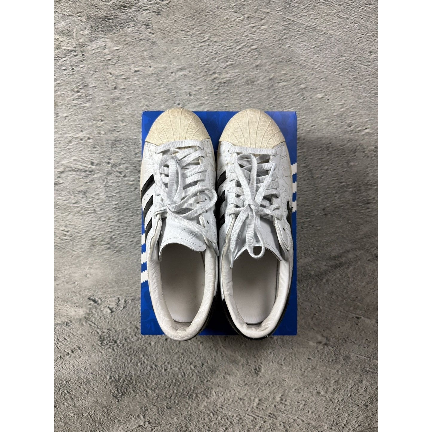 Bapesta Adidas x Bape sneakers white vintage a bathing ape
