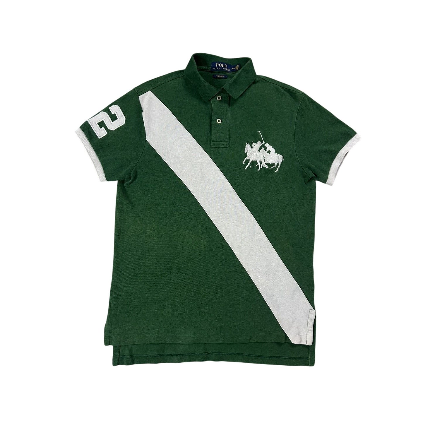 Chief Keef Polo Ralph Lauren Polo green white big pony Y2K