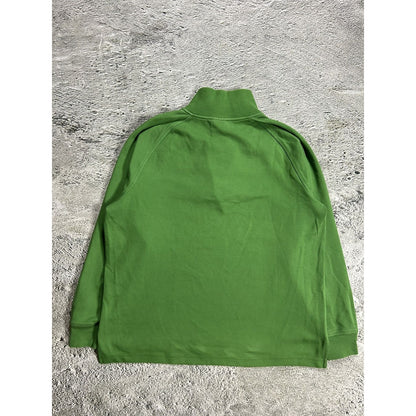 Lacoste green sweatshirt half-zip