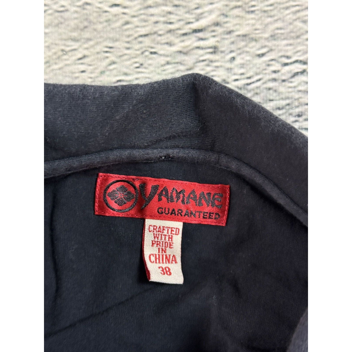 Evisu Yamane Polo Big Logo black yellow seagull