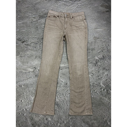 Y2K jeans flared beige Japanese