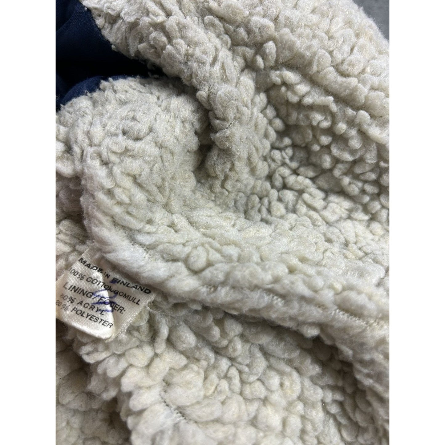 60's Wrangler Sherpa jacket denim vintage blue